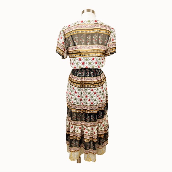 Anthropologie One September Provençal MIDI Dress Size X-Small - Picture 5 of 11